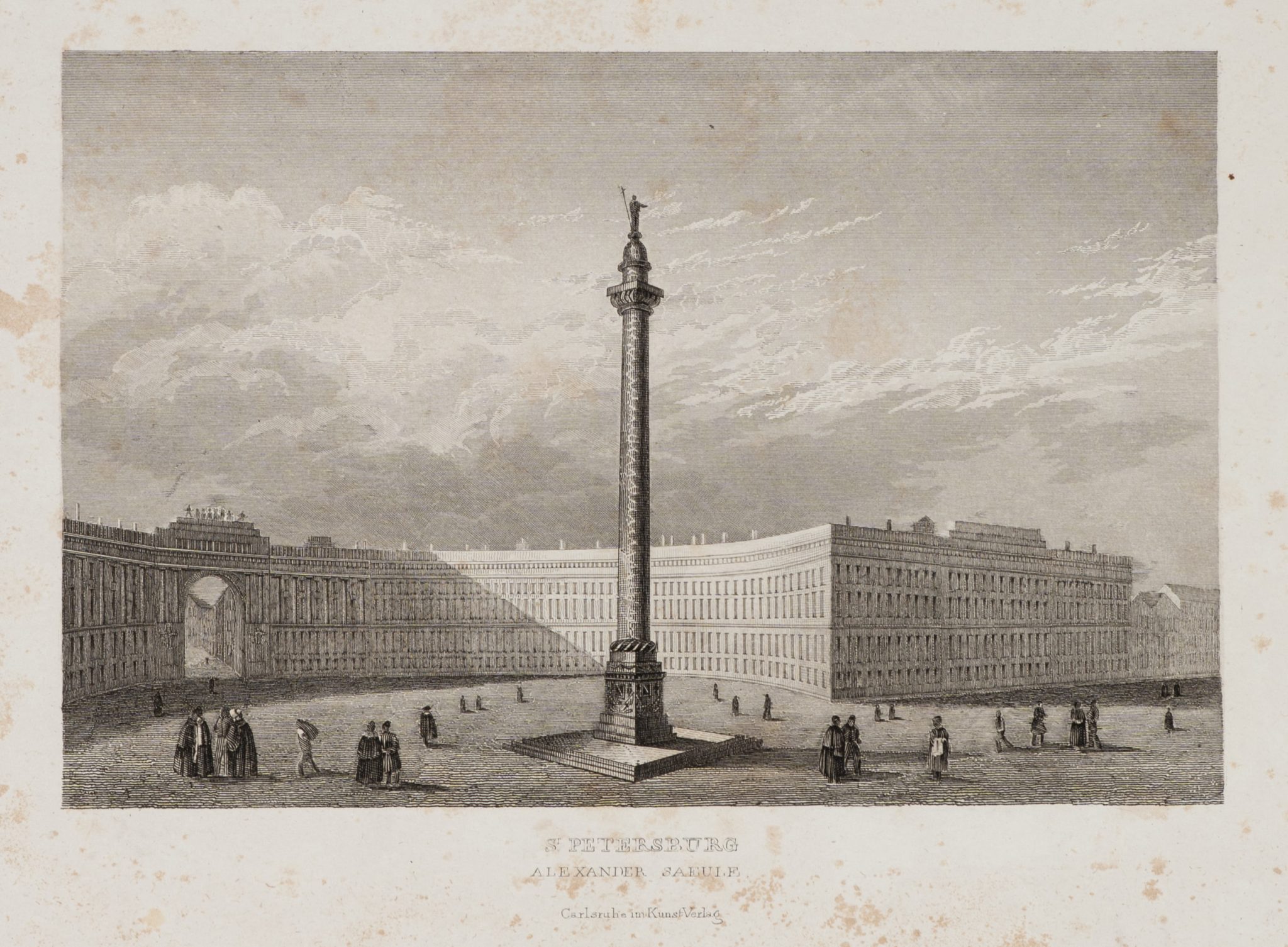 St. Petersburg mit Alexandersäule