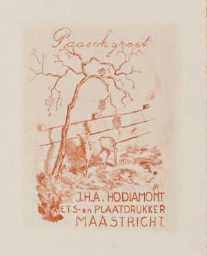 Pastorale Osterkarte