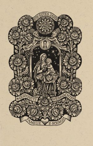 Madonna in Floraldekor