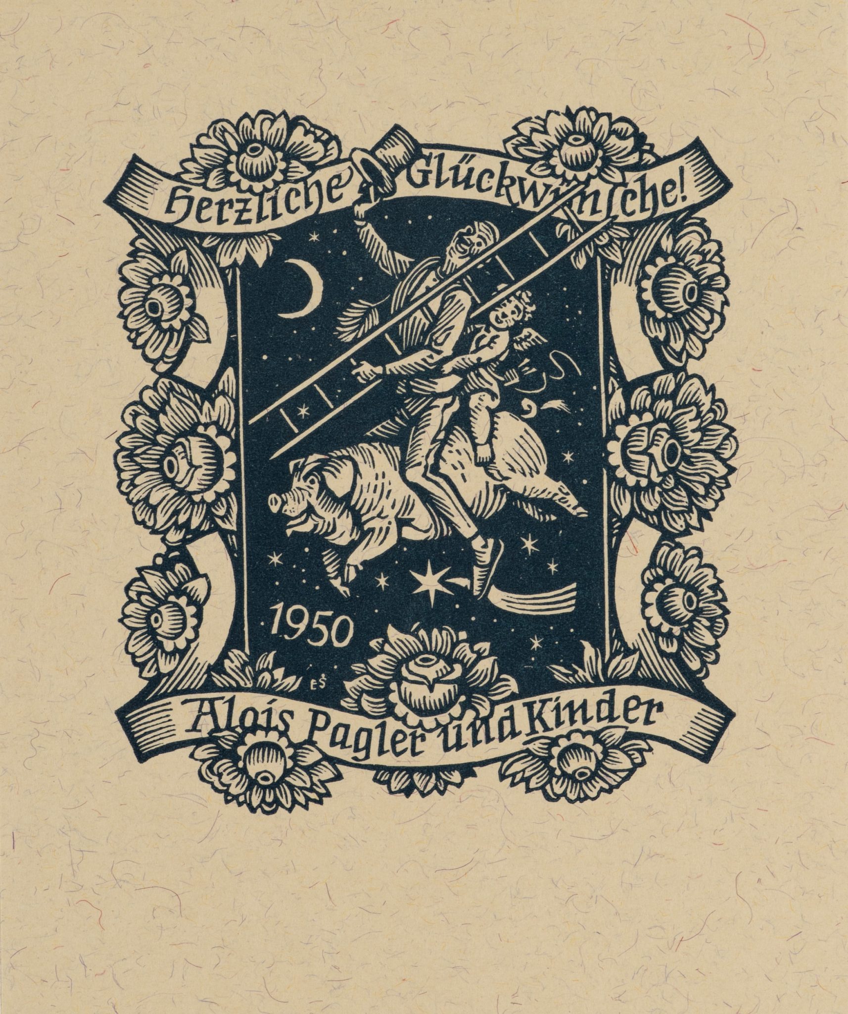 Symbolische Gratulation