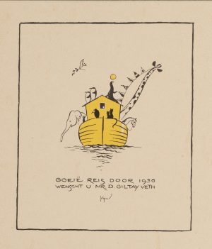 Arche Noah Grußkarte