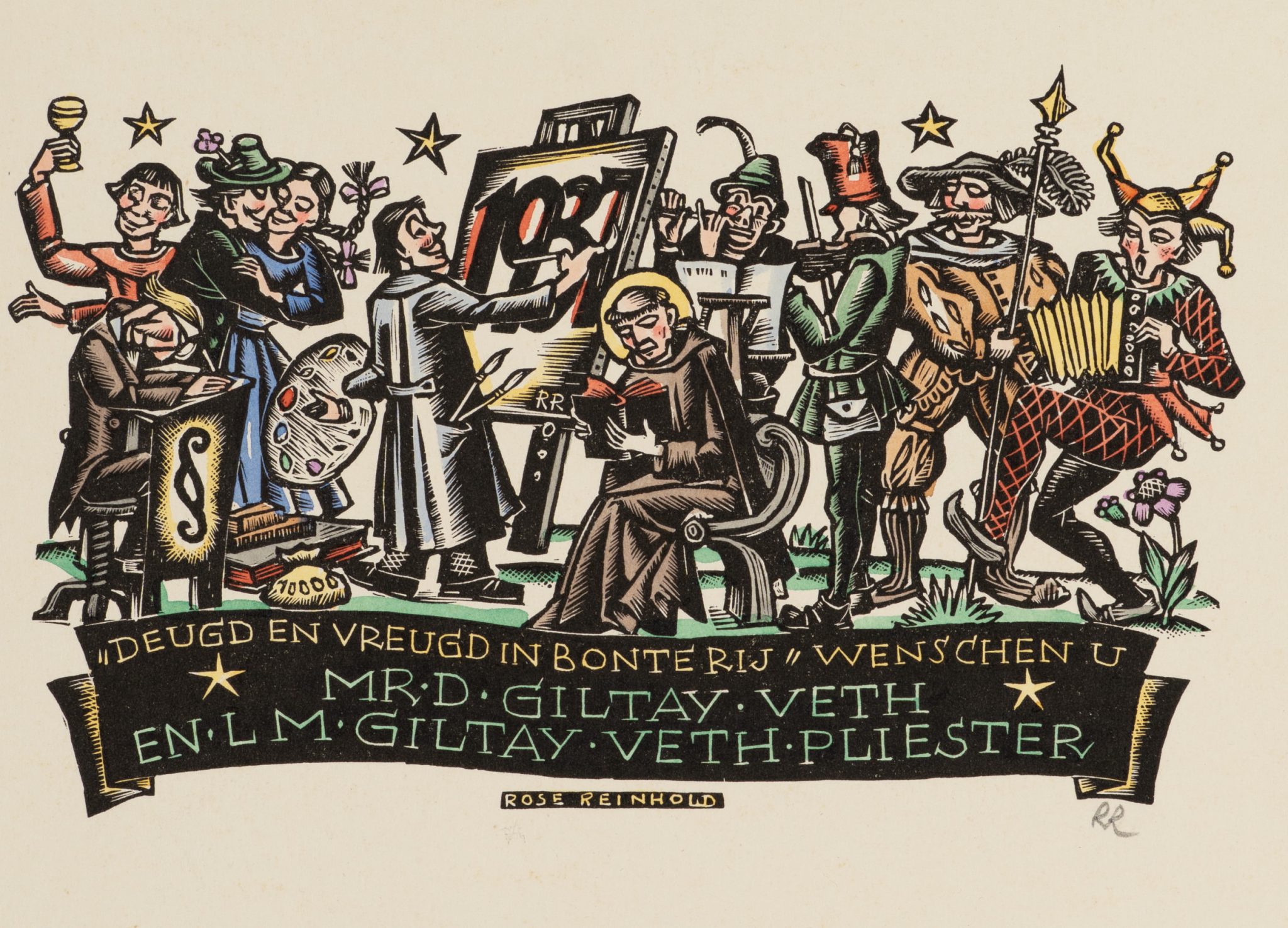 Mittelalterliche Neujahrsfeier