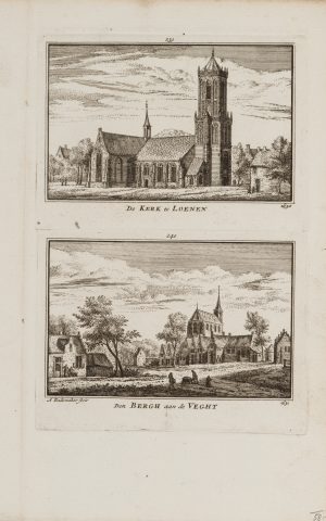 Kirchendarstellungen in Loenen und Bergh