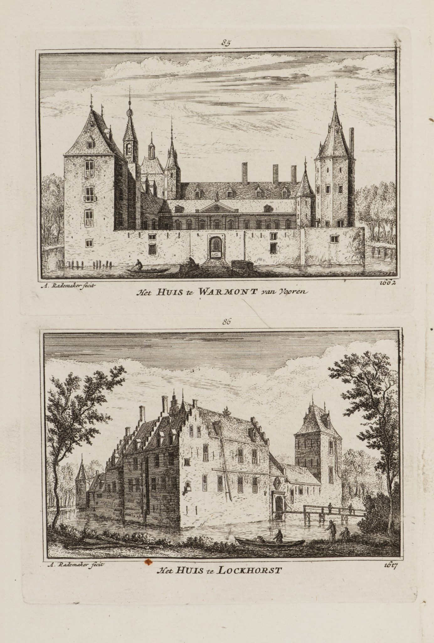 Niederländische Schlossansichten