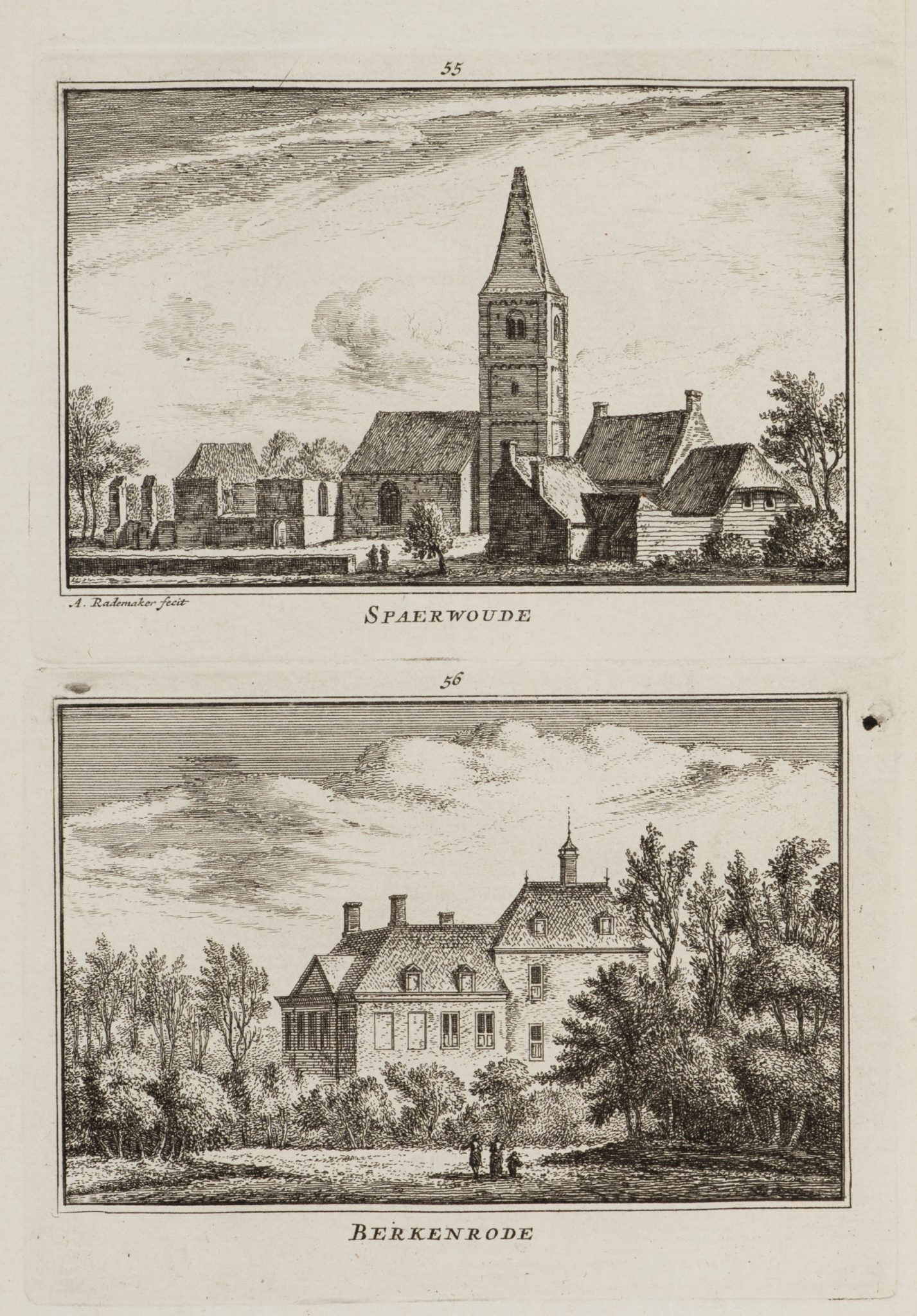 Historische Bauwerksansichten