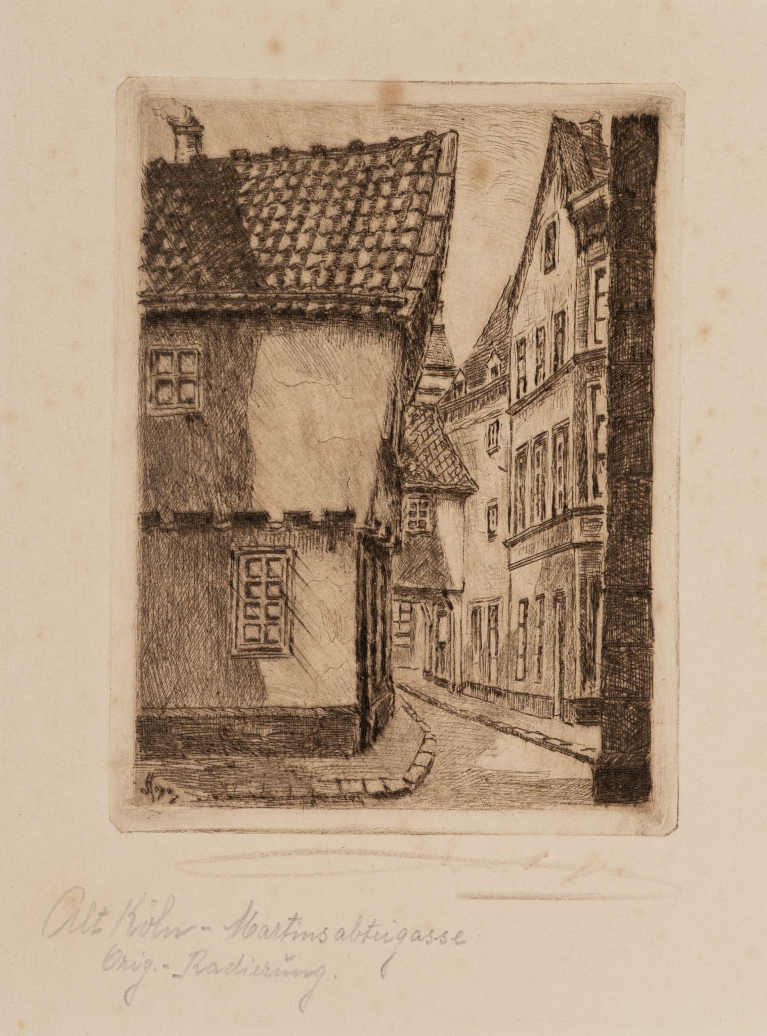 Martinsabteigasse, Altstadt Köln