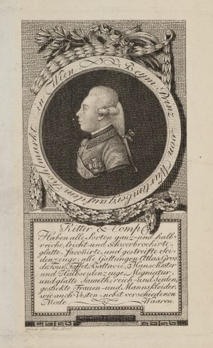 Ferdinand von Württemberg. Historisches Handelswerbeporträt