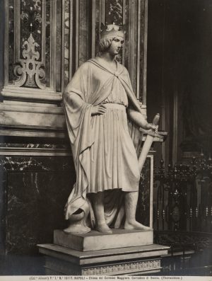 Corradino di Svevia Skulptur
