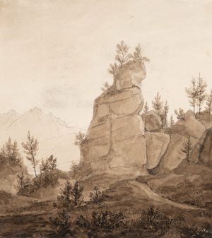 Malerische Felslandschaft