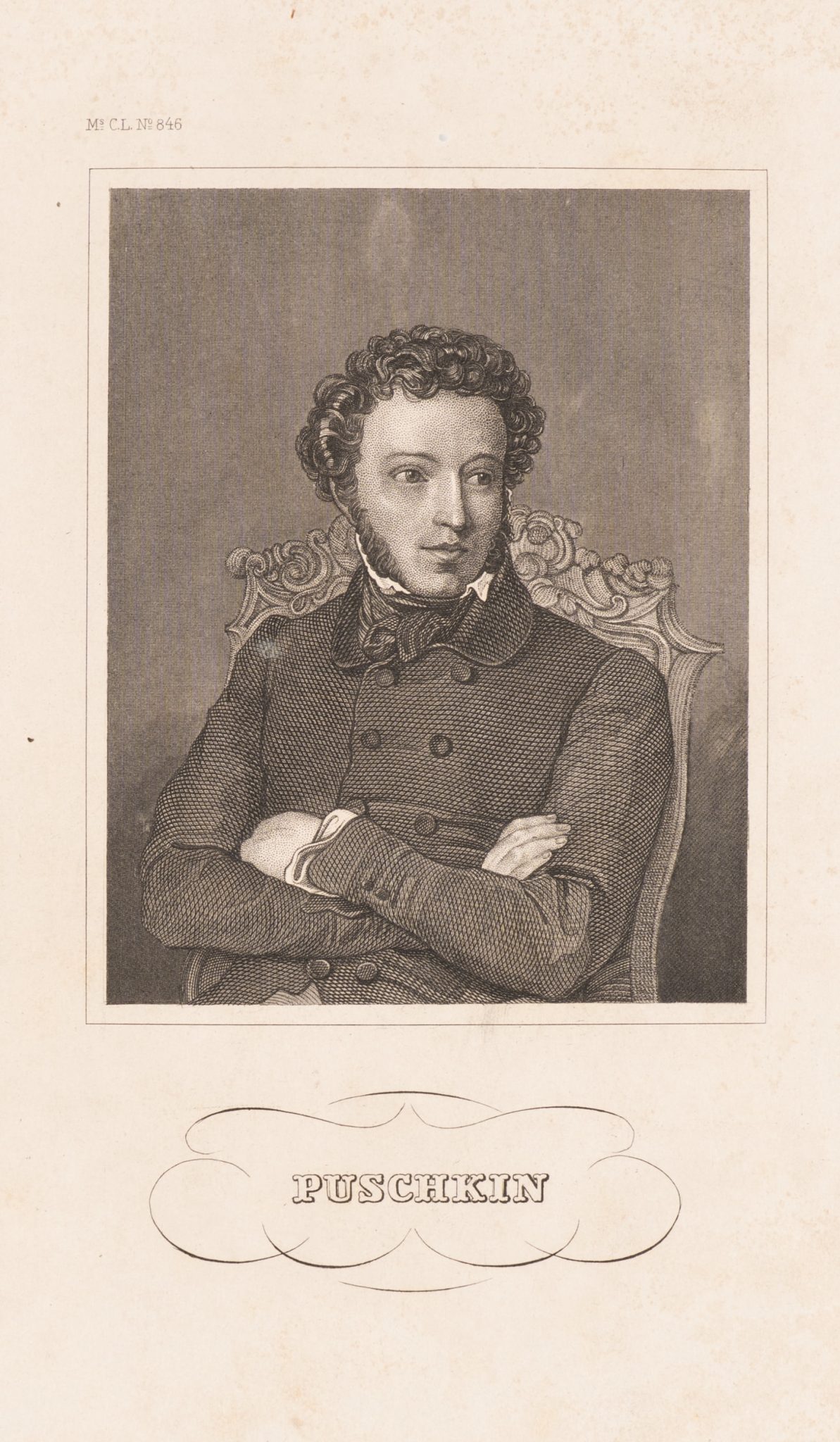 Porträt von Alexander Puschkin