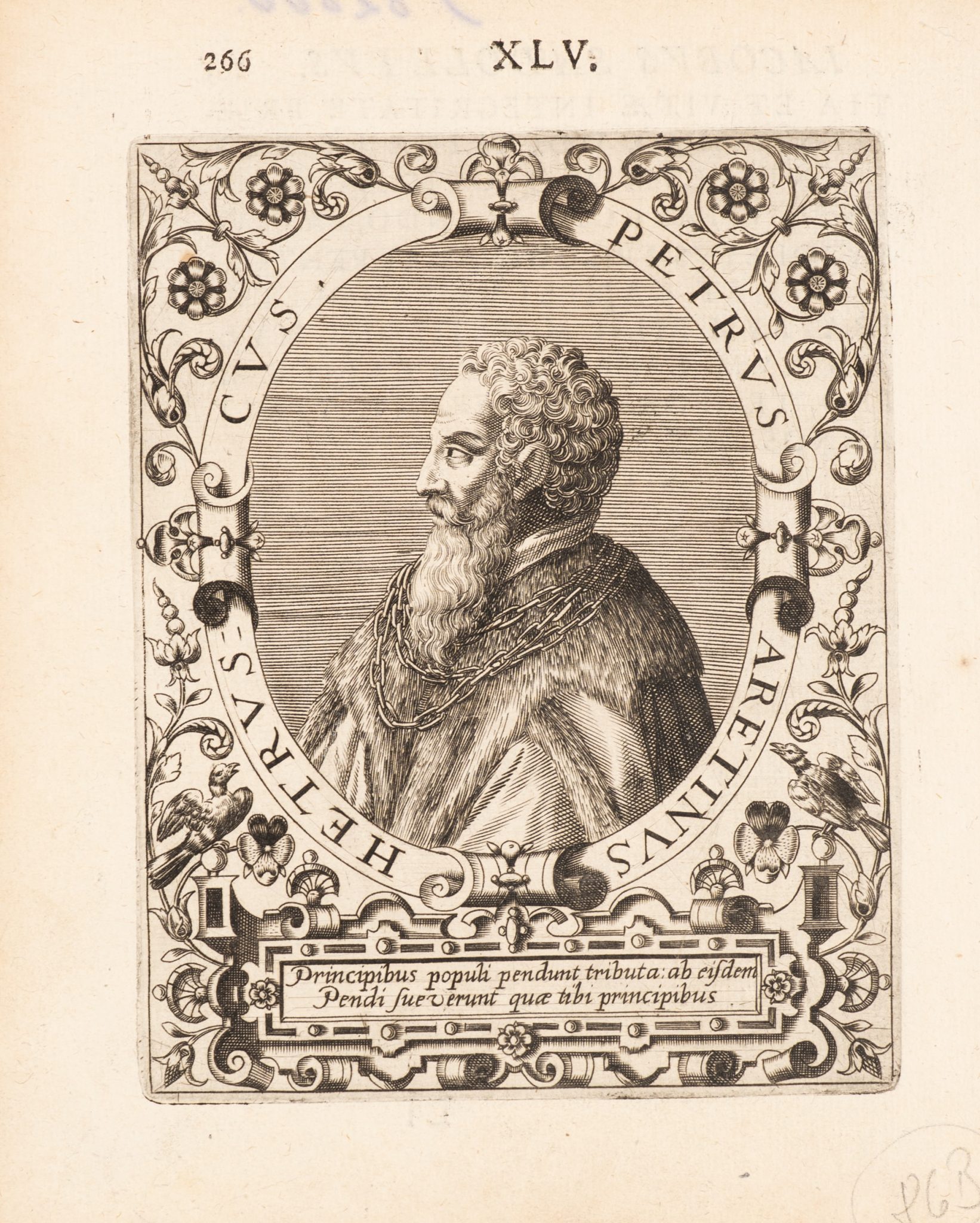 Porträt des Petrus Aretinus