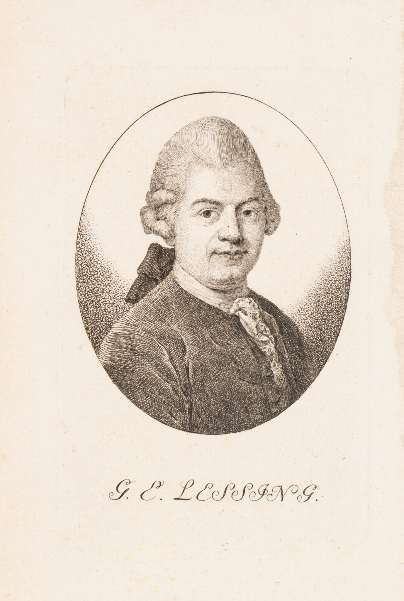 Porträt von Lessing