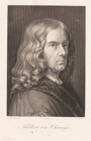 Porträt des Dichters Adelbert von Chamisso