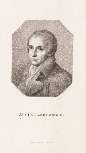Porträt von August von Kotzebue