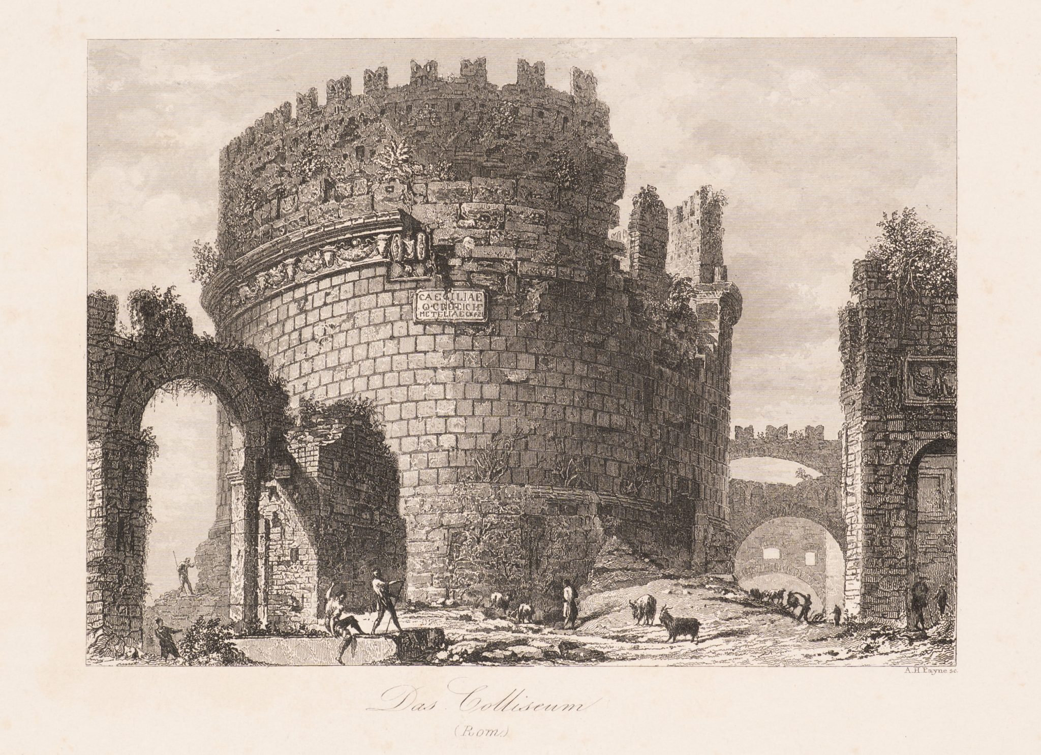 Grabmal der Caecilia Metalla