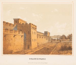 Straße in Pompeji