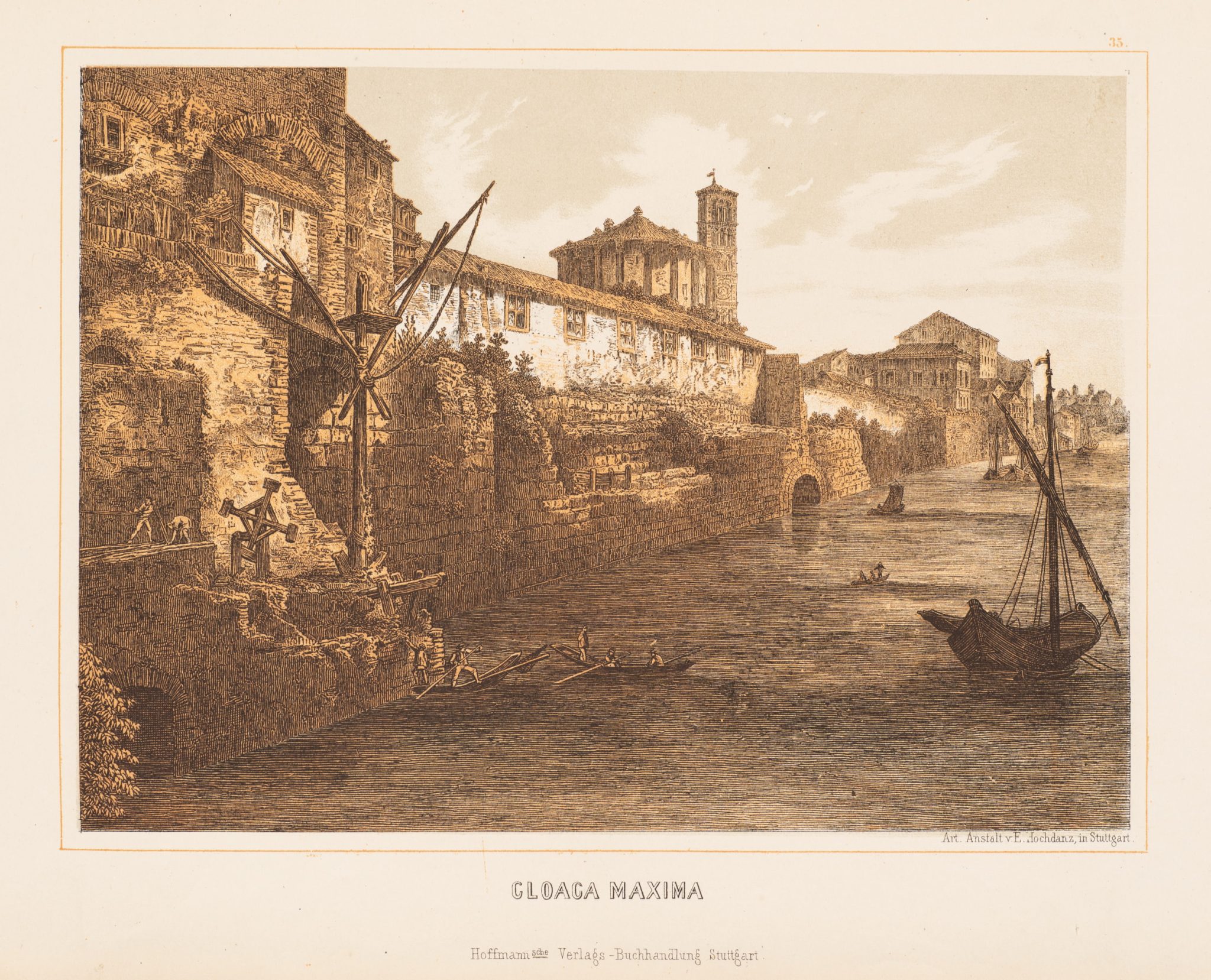 Cloaca Maxima in Rom