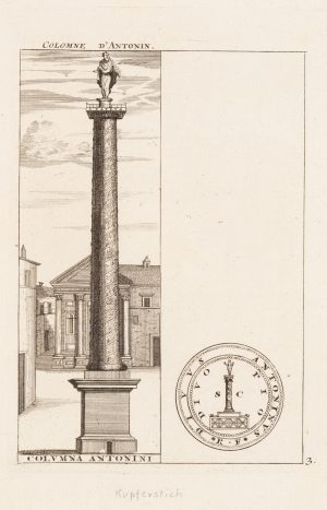 Colonne d'Antonin - Architekturdarstellung