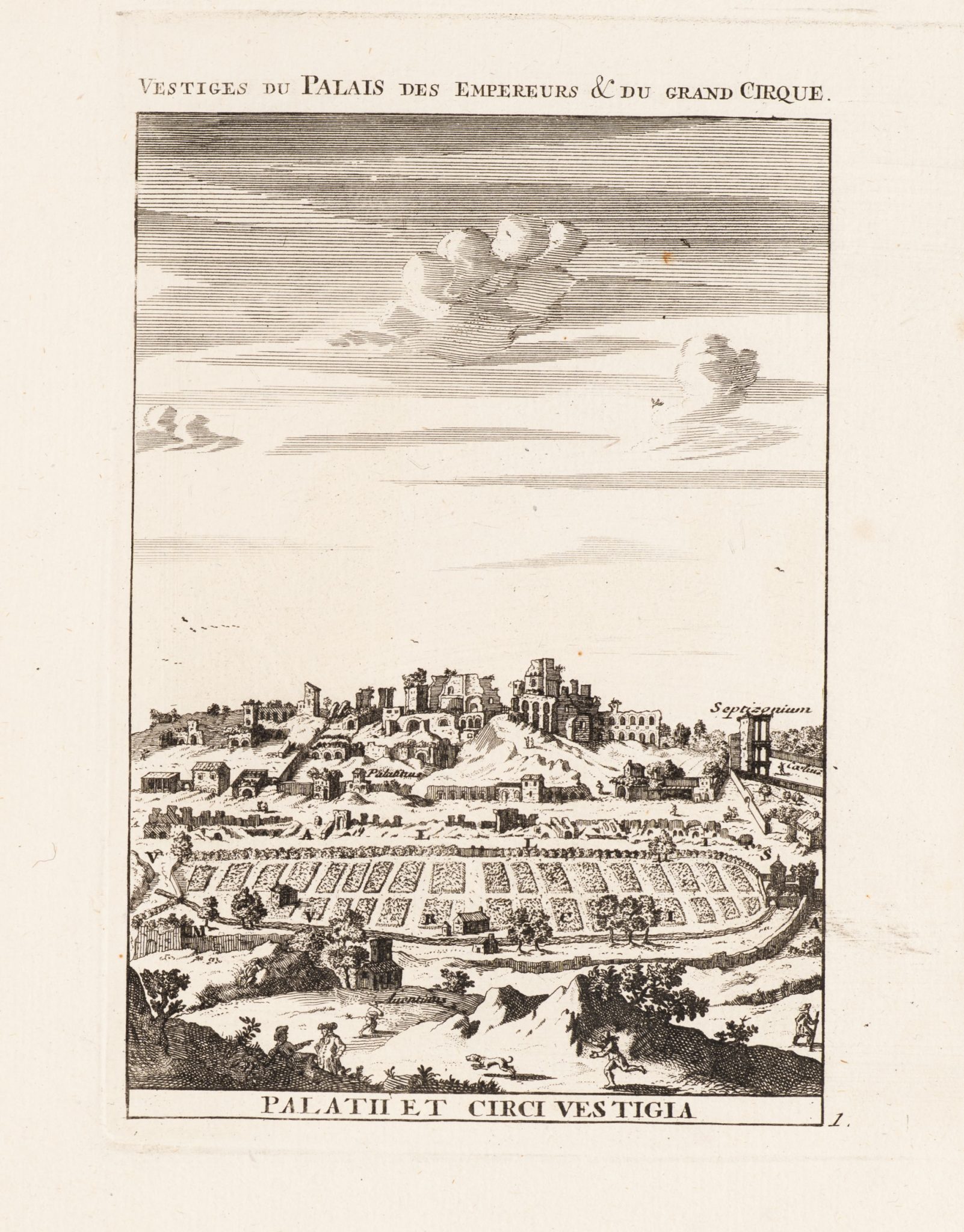 Palatin und Circus Maximus, Rom