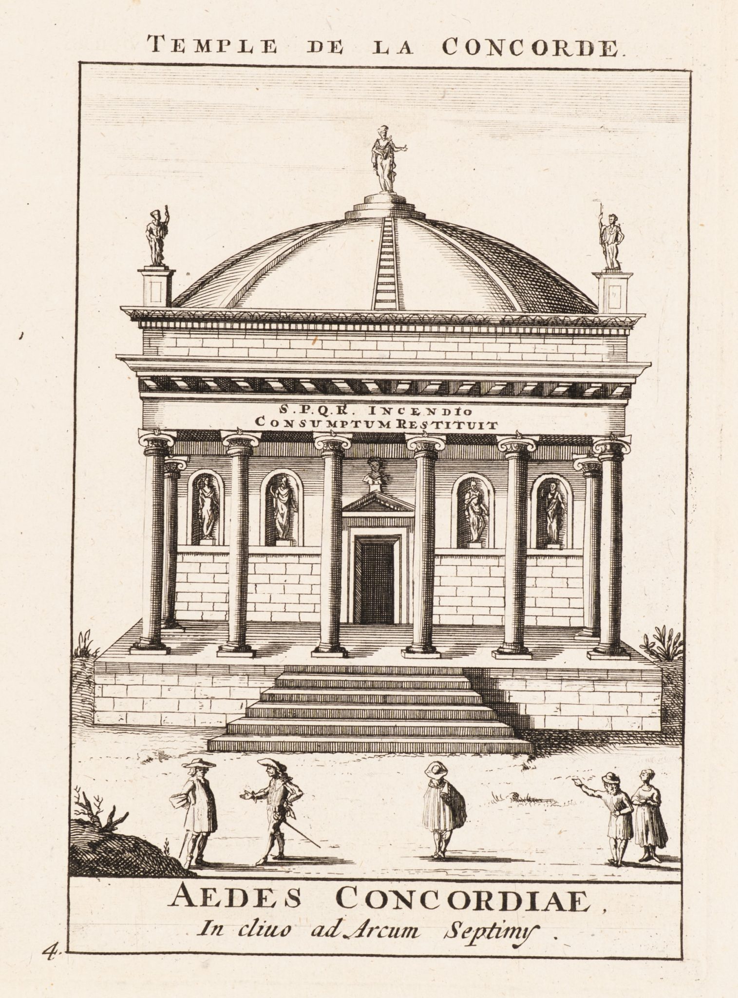 Tempel der Concordia in Rom