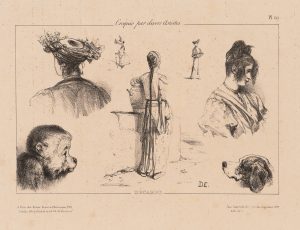 Vielfältige Skizzensammlung