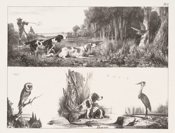 Aus der Sammlung „Die Jagd": Jagd- und Tierbegegnungen