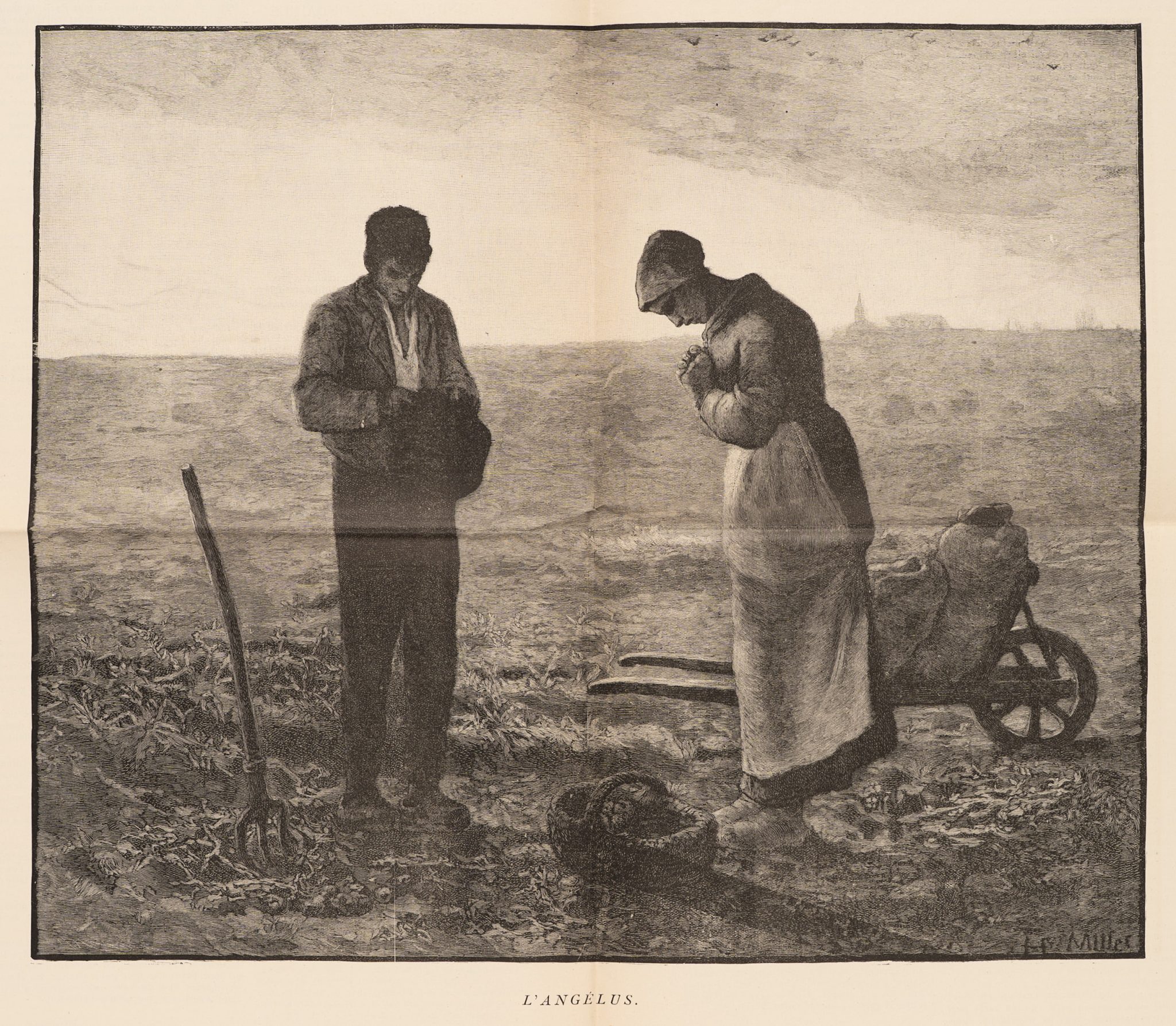 Angelus. Andacht auf dem Feld