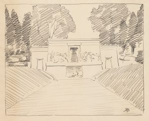 Père-Lachaise Monument der Gestorbenen