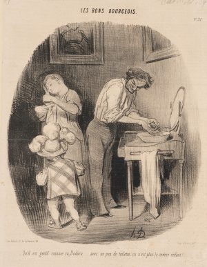 Toilette des kleinen Dodore