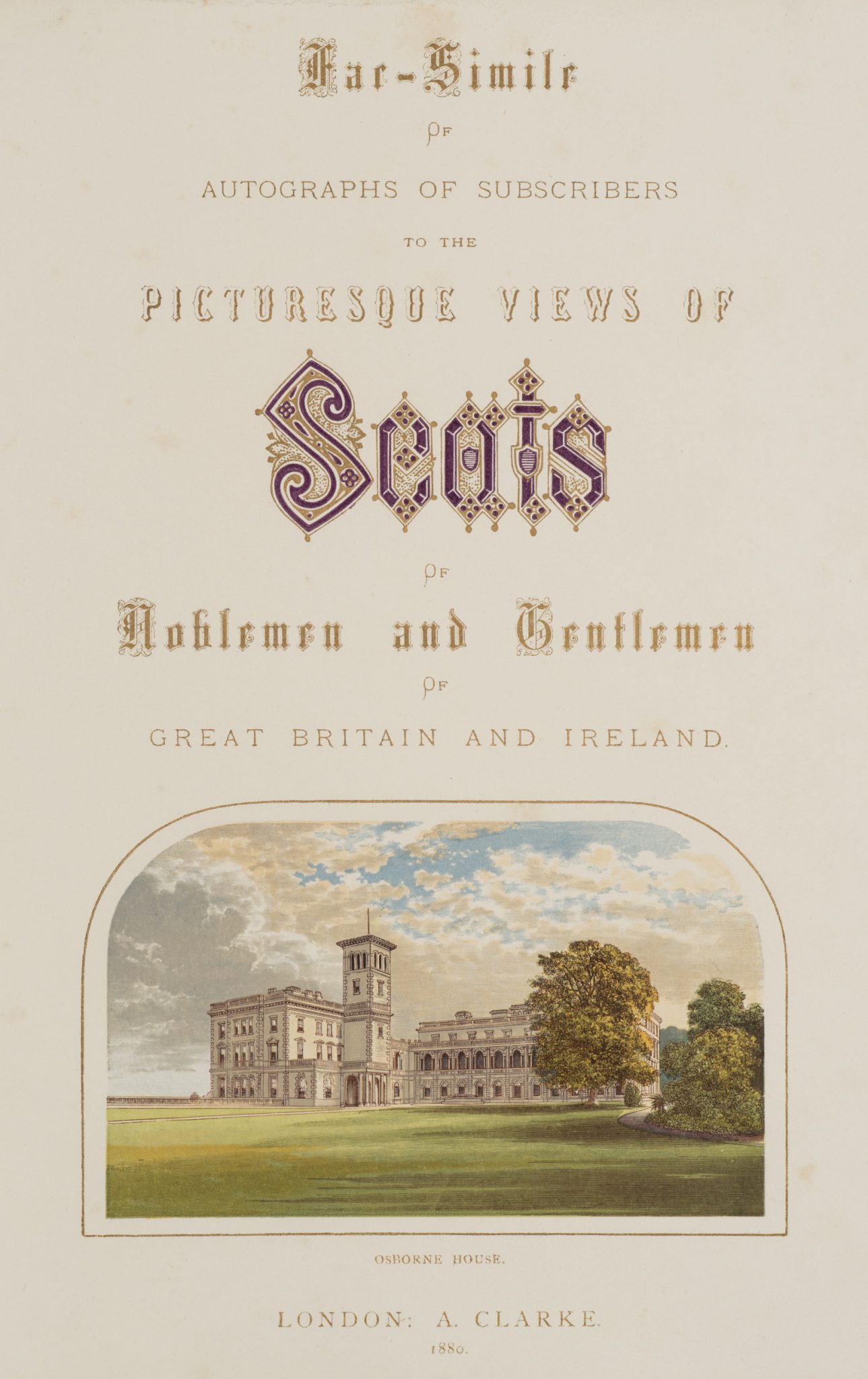 Pictureque Views of Scots