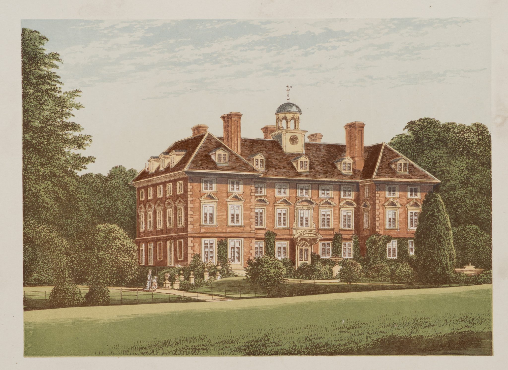 Tyttenhanger Park, Mansion