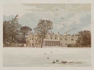 Ednast Lodge im Winter