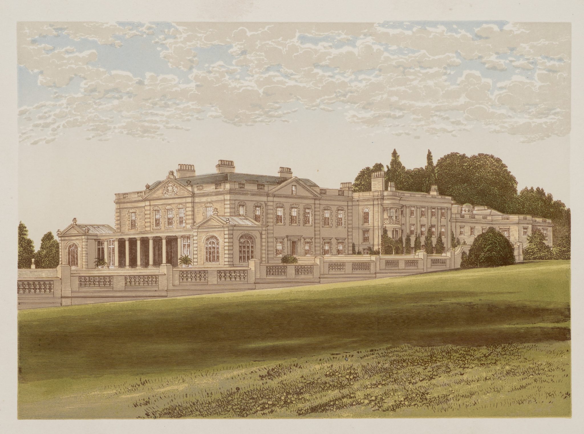 Gunton Park. Mansion