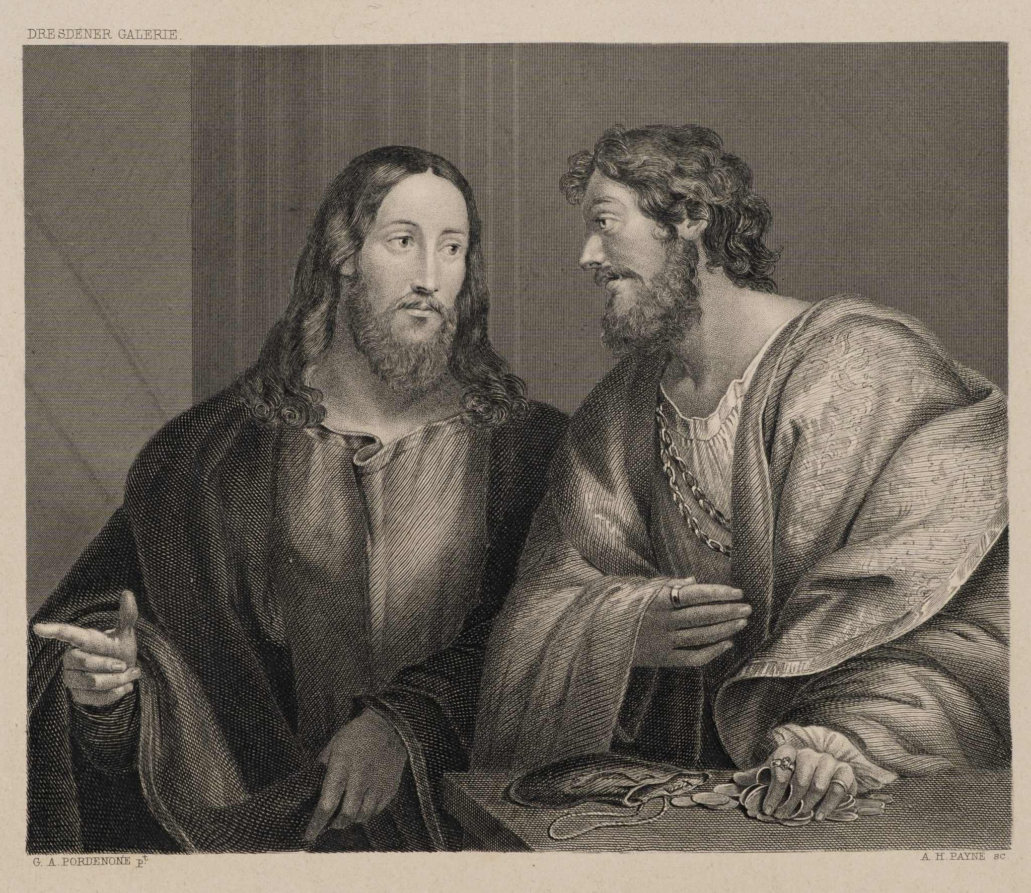 Christus und Matthäus
