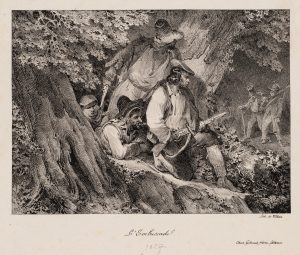 Der Hinterhalt im Wald