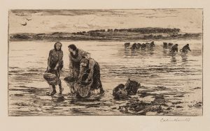 Muschelsammlerinnen am Strand