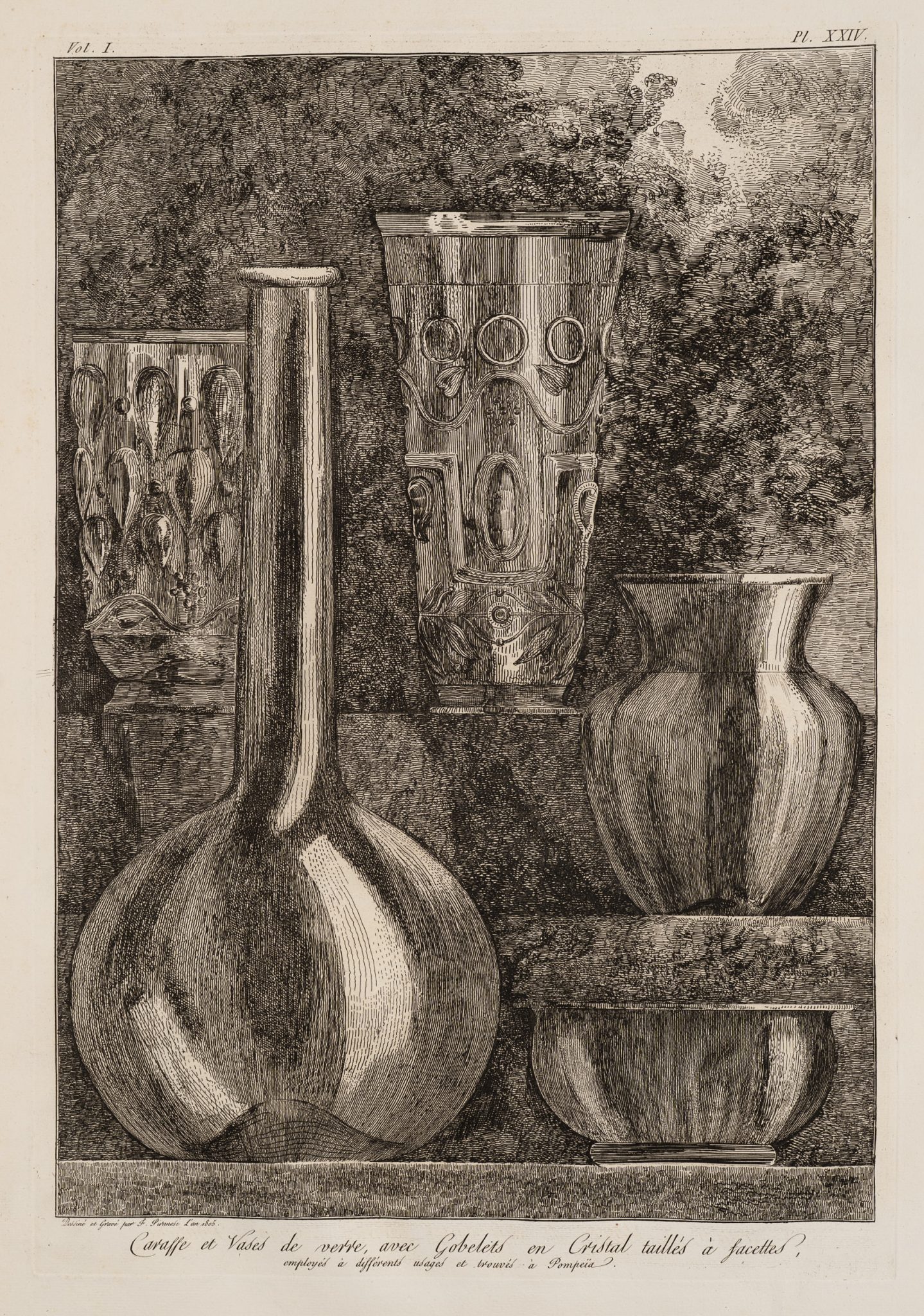 Glas- und Kristallgefäße