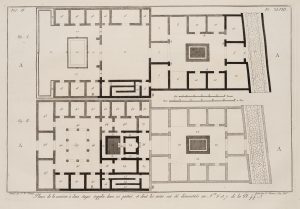 Architektonischer Grundriss