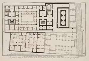 Architektonischer Grundriss
