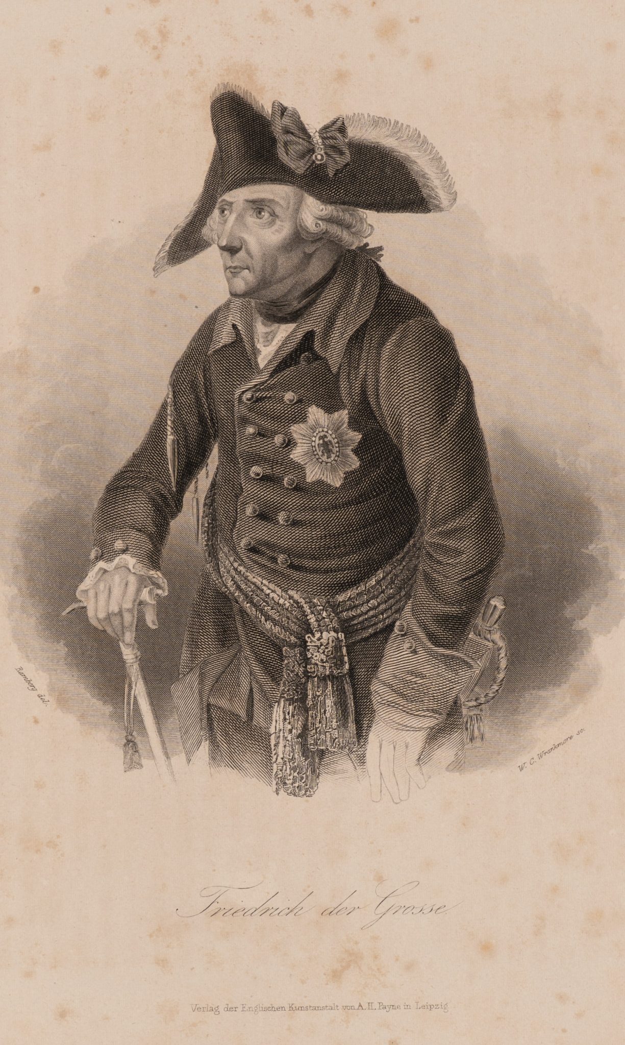 Friedrich der Große Porträt