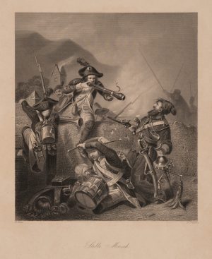 Stille Musik, Satirische Kriegsszene