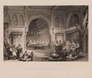Interieur maurischer Palast Algier
