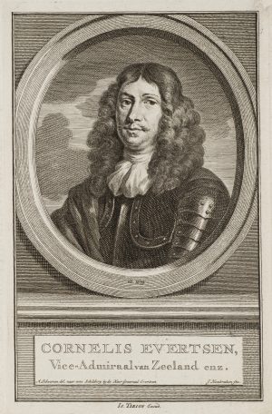 Porträt des Admirals Kornelis Evertsen