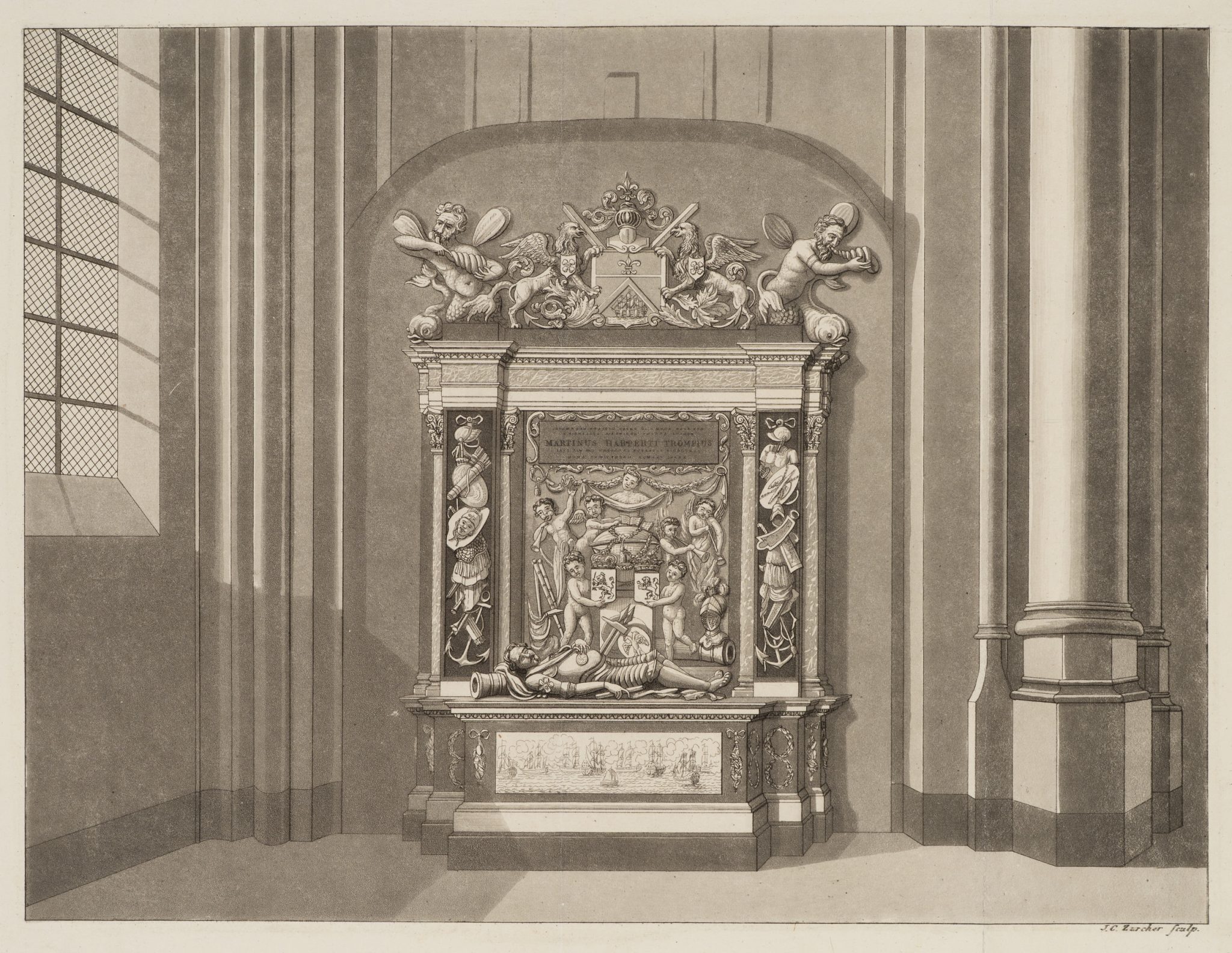 Grabmal des Maarten Tromp in Delft