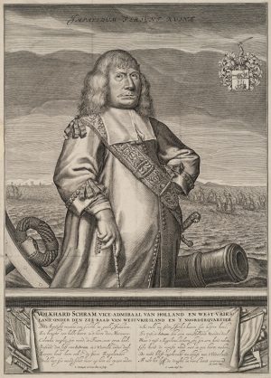 Porträt des Admirals Volckert Schram