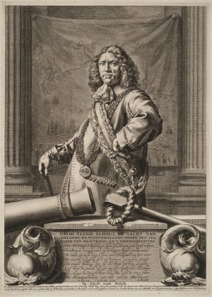 Porträt des Konteradmirals David Vlugh