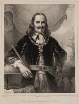 Porträt des Admirals de Ruyter