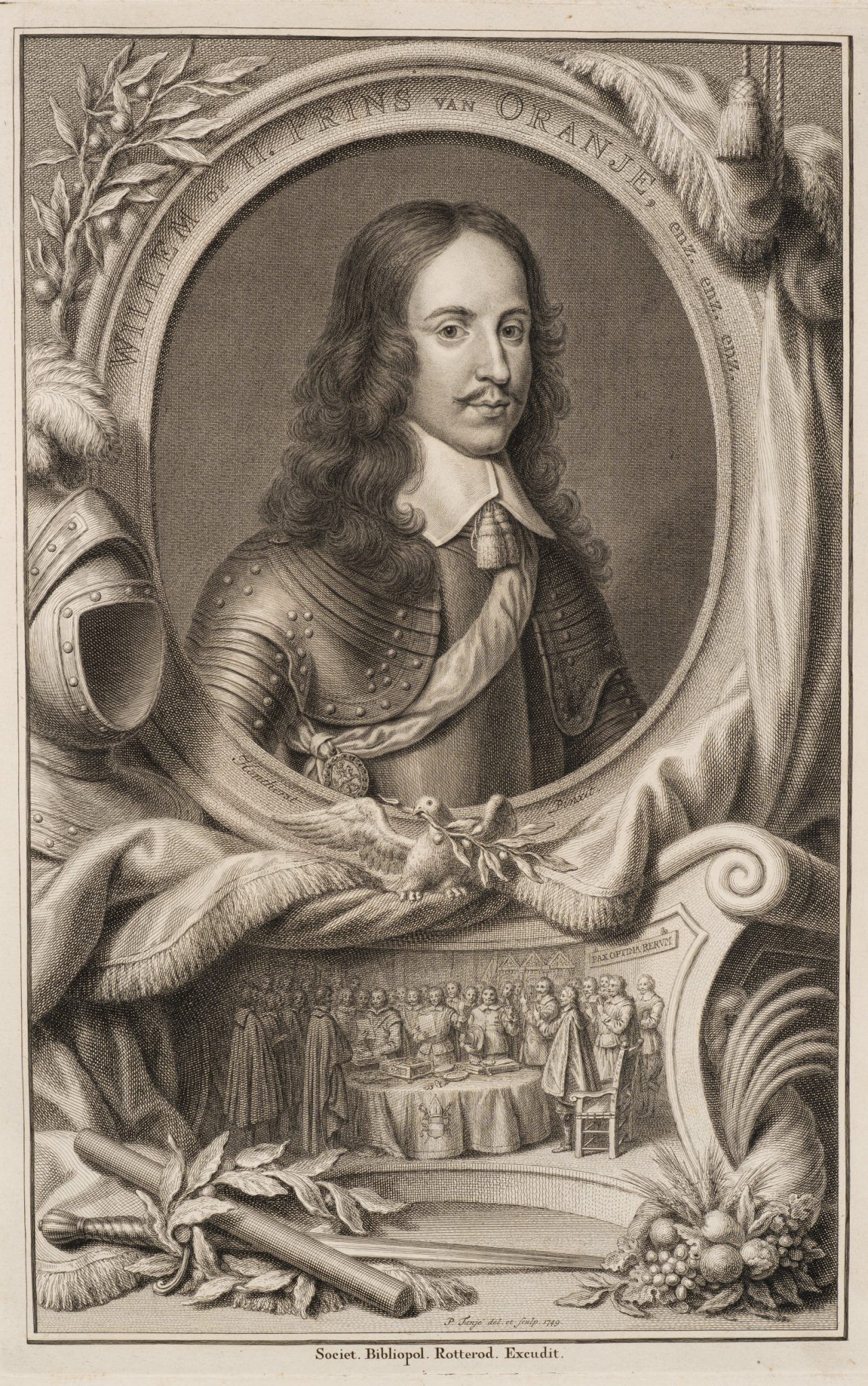 Porträt des Willem II. von Oranien