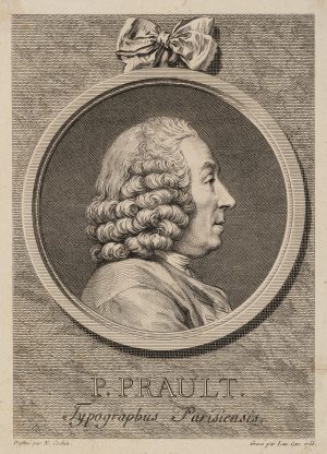 Porträt von P. Prault