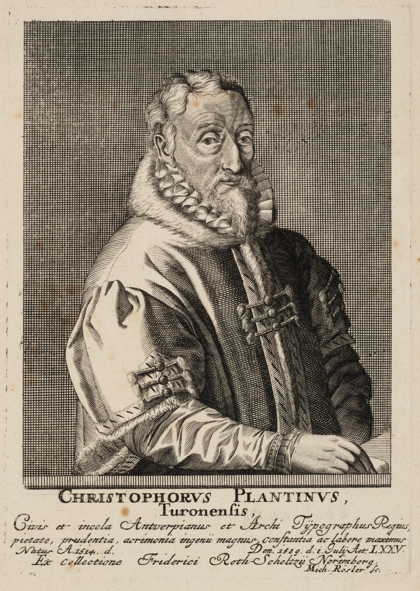 Porträt von Christoph Plantin
